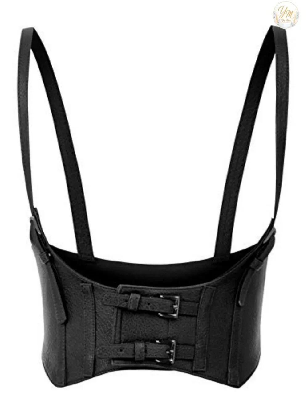 Faux Leather Underbust Corset Waist Belt Steampunk Costume Accessory